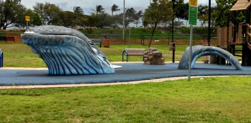 A whale of a playground