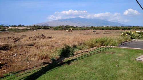 Looking northwest to West Maui Mountains